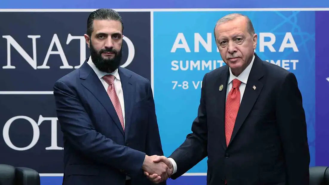 Cumhurbaşkanı Erdoğan, Suriyeli mevkidaşı ile Cumhurbaşkanlığı Külliyesinde görüştü