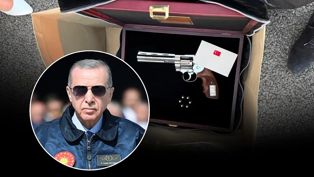 Erdoğan’ın NATO liderlerine hediye ettiği tabanca ortaya çıktı