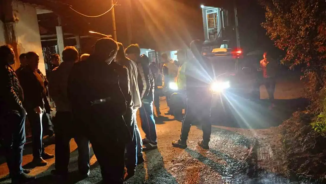 Giresun’da patlama sesi paniğe neden oldu