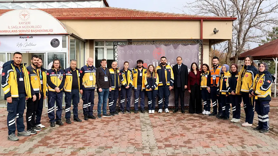 Kayseri Ambulans Rallisi başladı