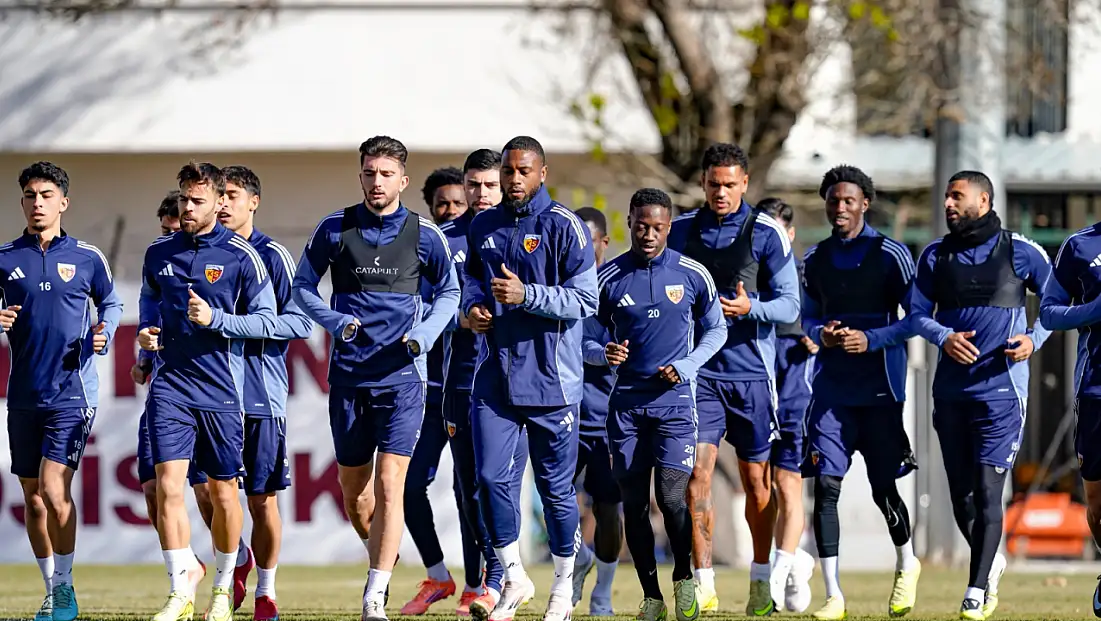 Kayserispor’da, Alanyaspor maçı hazırlıkları devam ediyor