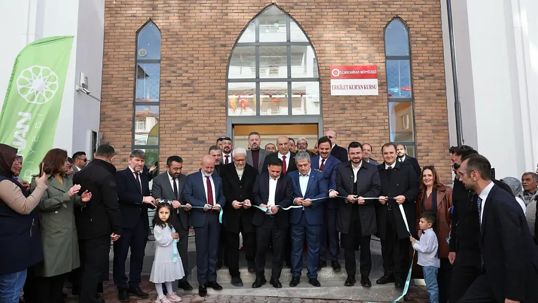 Kocasinan’da Erkilet Kur'an Kursu’nun açılışı gerçekleşti