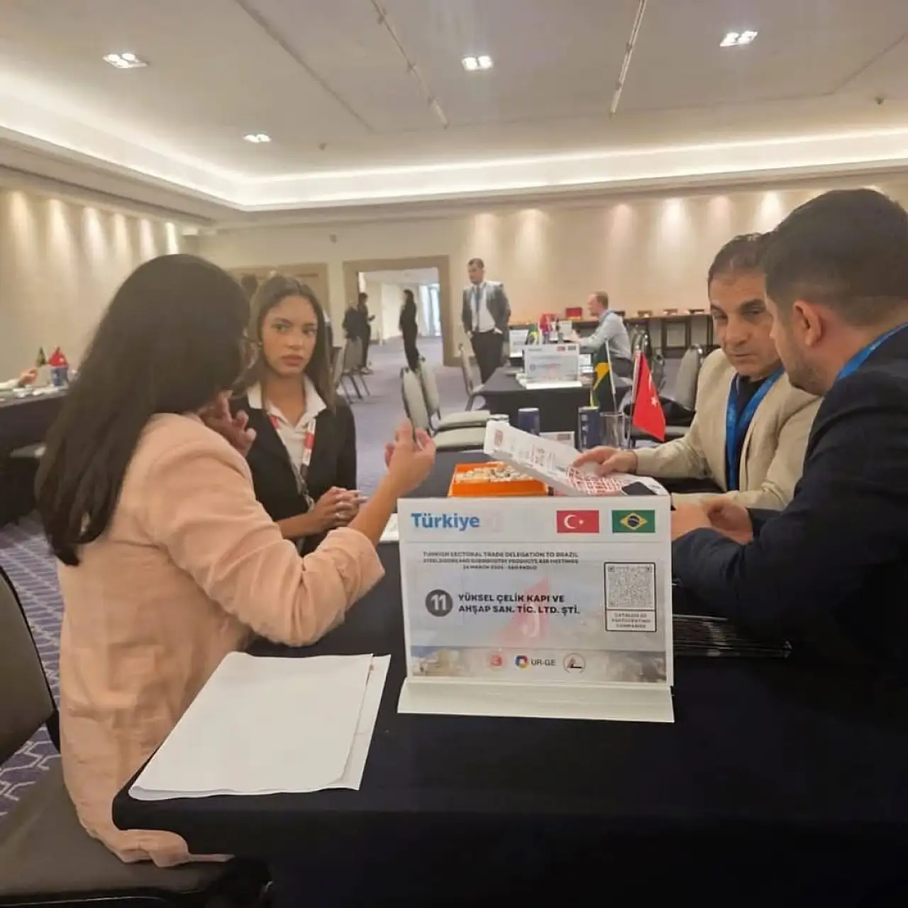 Kayserili çelik kapı firmaları Brezilya pazarına açıldı