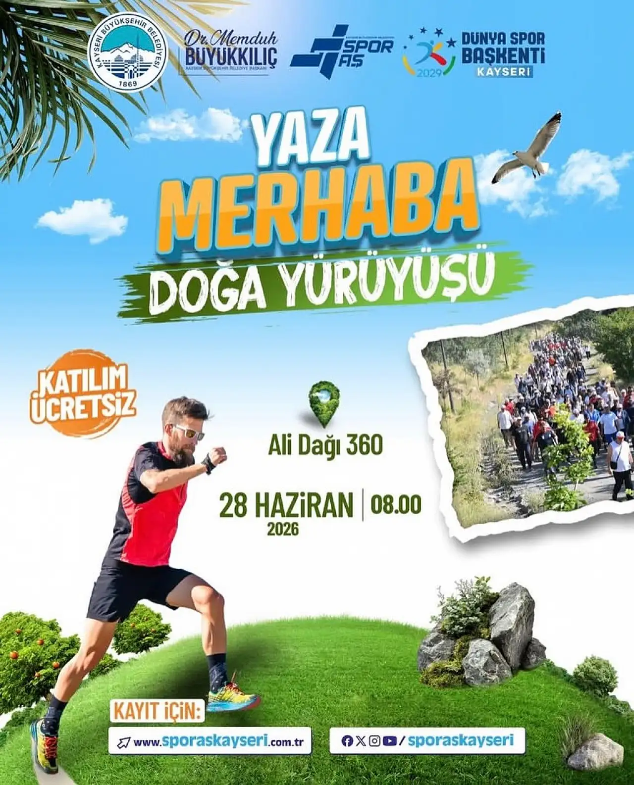Ali Dağı 360, 'Yaza Merhaba' doğa yürüyüşüne ev sahipliği yapacak