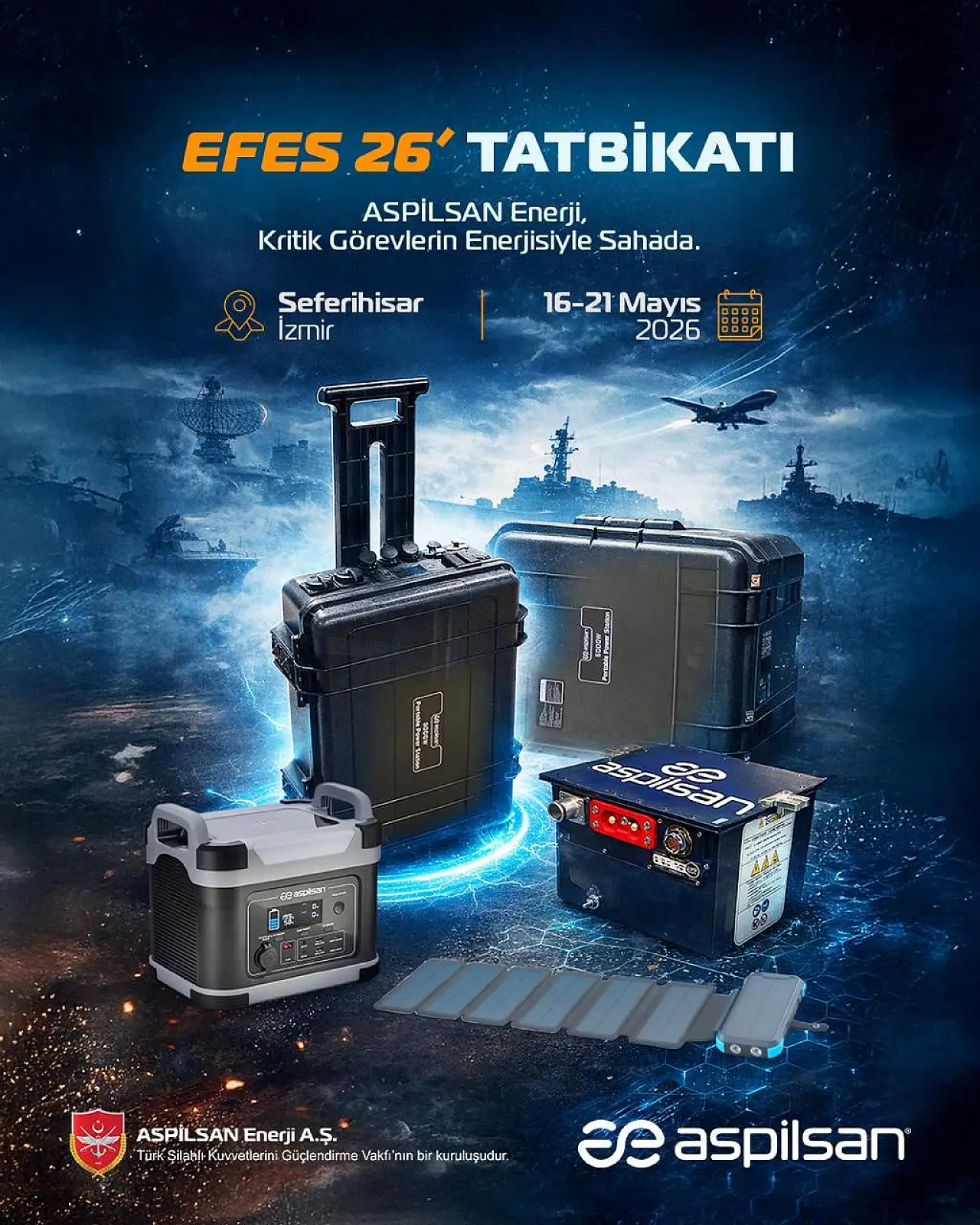 ASPİLSAN Enerji, EFES 2026'da sahaya güç katacak