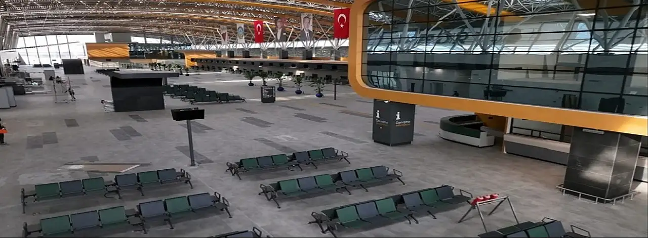 Kayseri Havalimanı yılın ilk 6 ayında, 1 milyon 275 bin yolcuya hizmet verdi