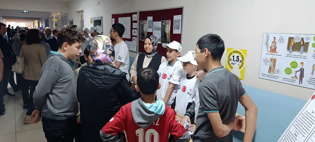 Kayseri'de proje okulundan büyük başarı: 18 proje kabul edildi