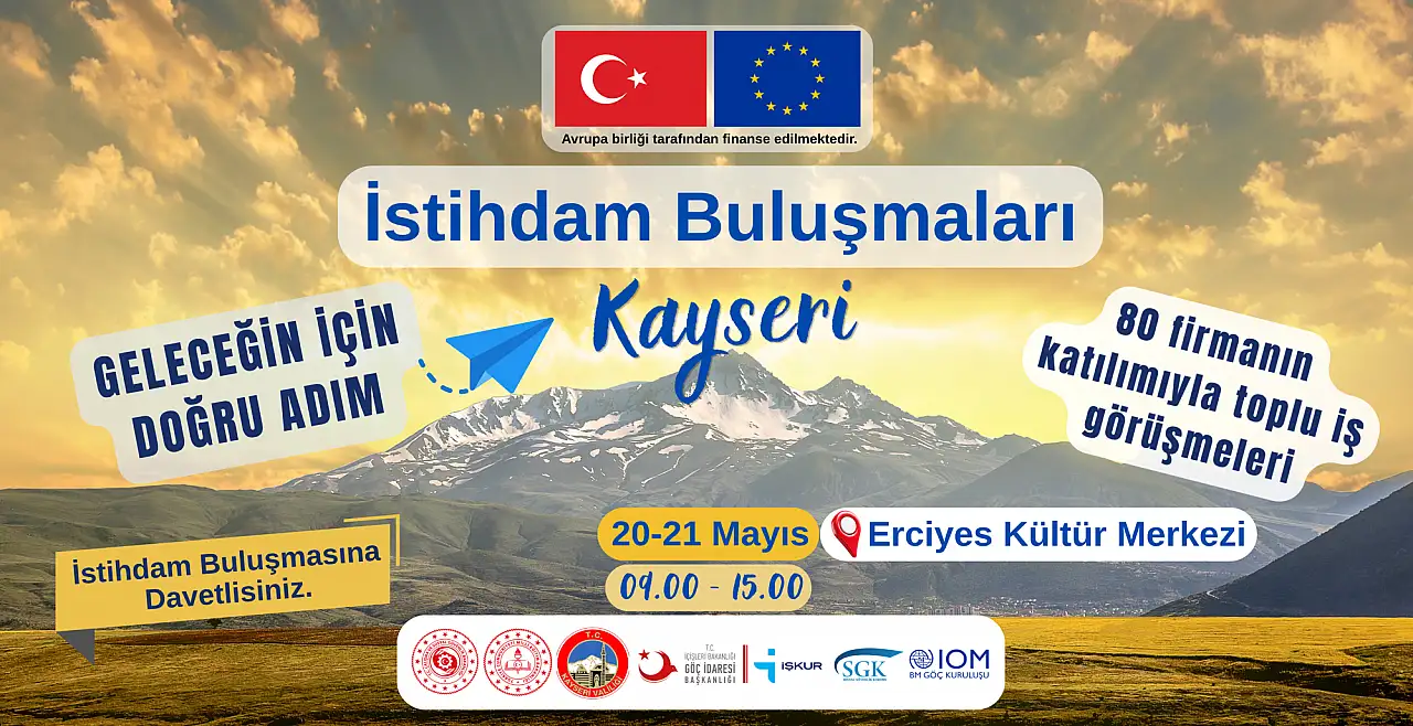 Kayseri'de Geniş Katılımlı İstihdam Buluşması başlıyor