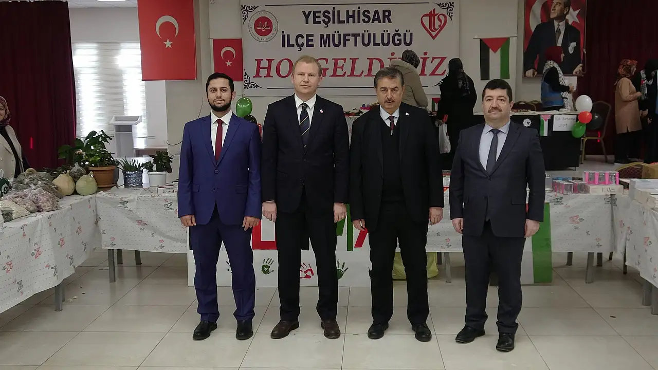 Yeşilhisar'dan Gazze'ye yardım eli