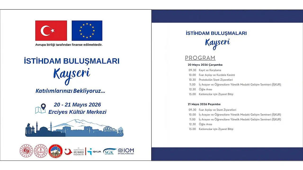 Kayseri'de 80 firmanın katılımı ile toplu iş görüşmesi yapılacak