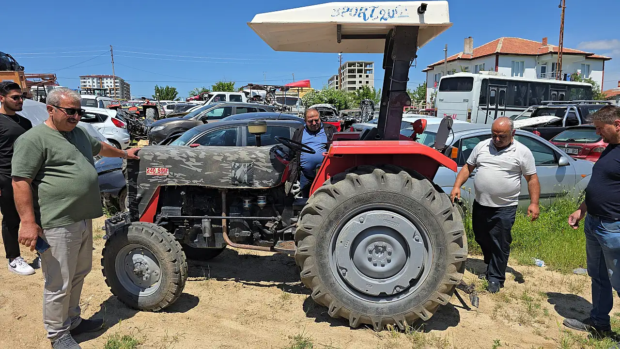 17 yıl önce Ankara'da çalınan traktörleri, Yozgat'ta ortaya çıktı