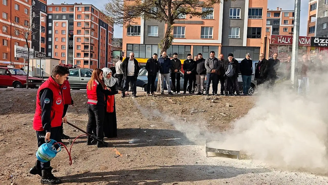 Büyükşehirden 16 ilçede din görevlilerine afet ve yangın eğitimi