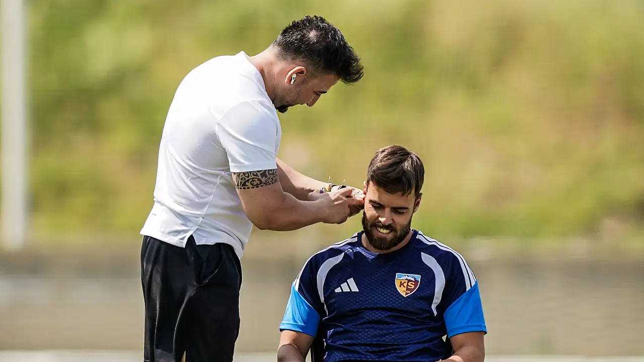 Kayserispor'da yeni sezon mesaisi sürüyor