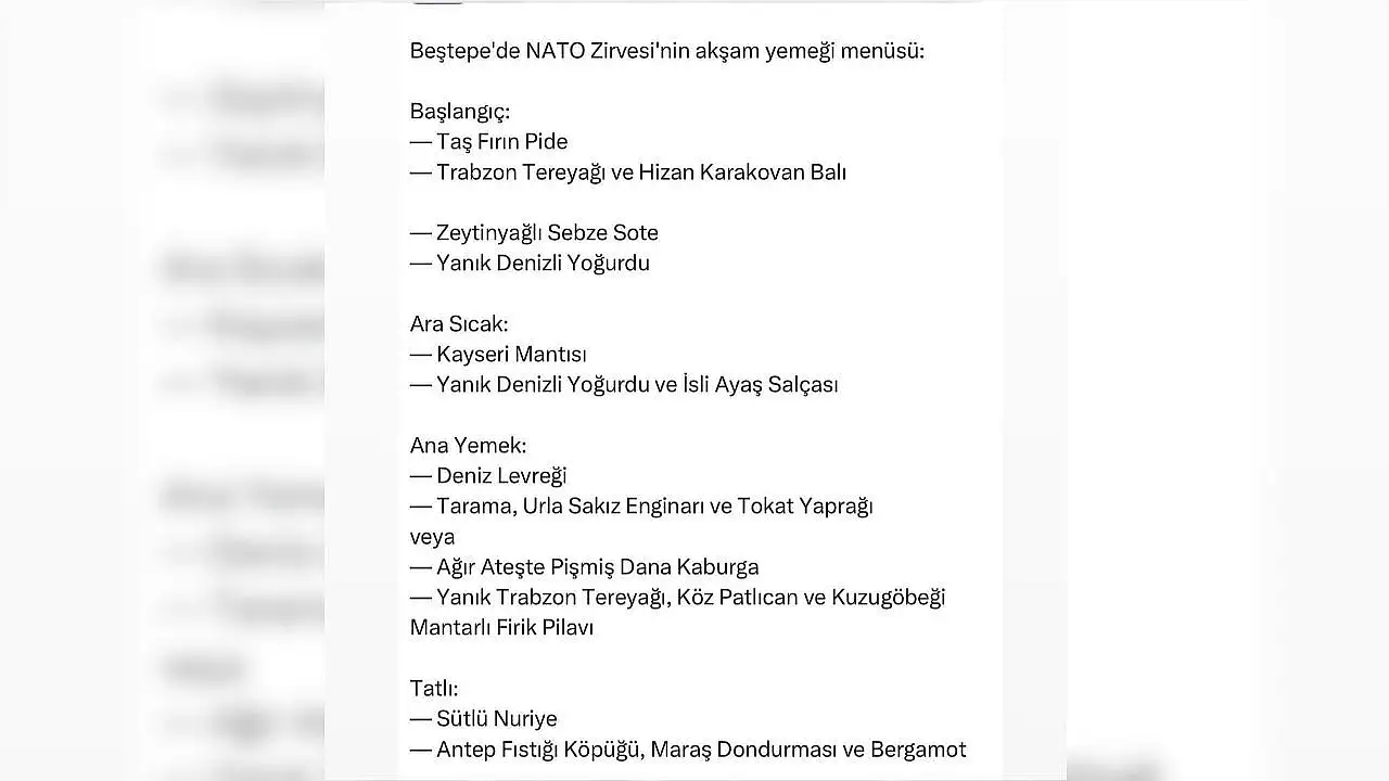 Dünya liderlerine Kayseri mantısı ikram edildi