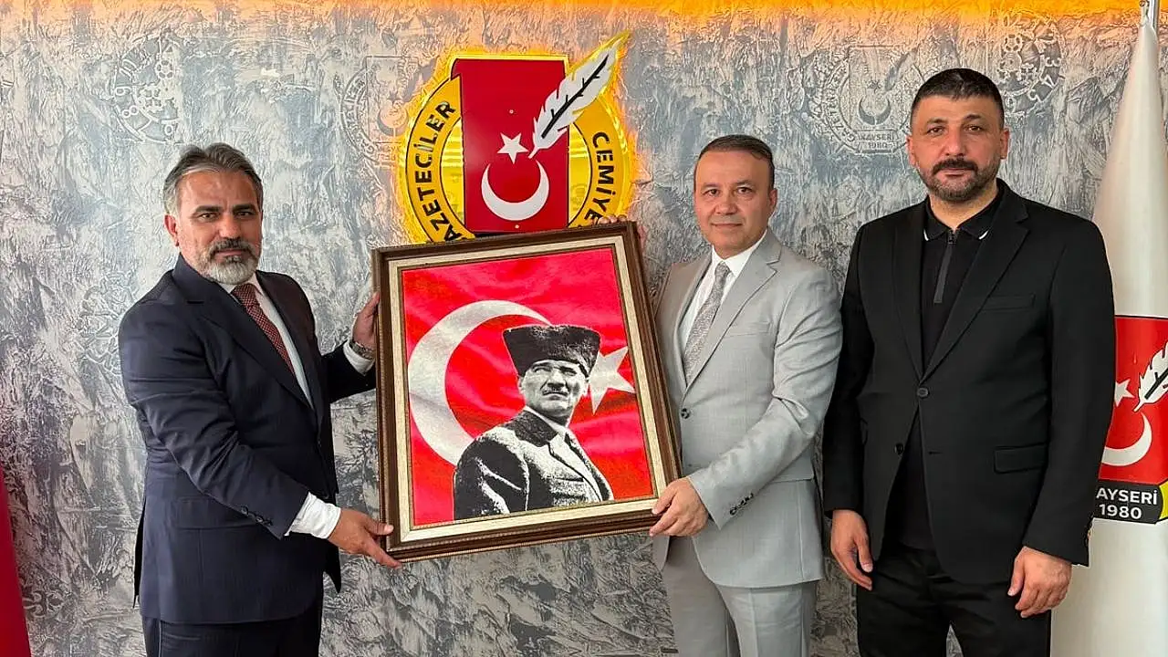 Yıldıray Çiçek'ten Kayseri Gazeteciler Cemiyeti'ne teşekkür mesajı
