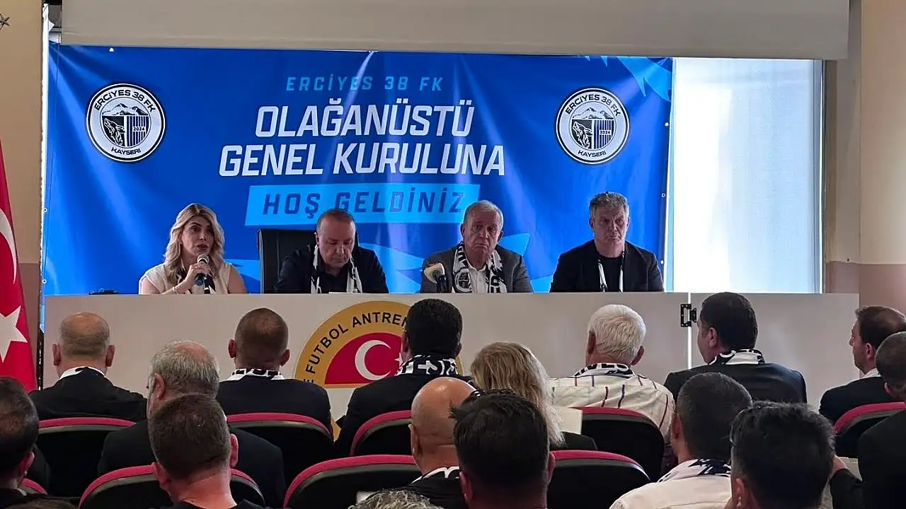 Erciyes 38 FK'nın yeni başkanı Latif Ersoy oldu