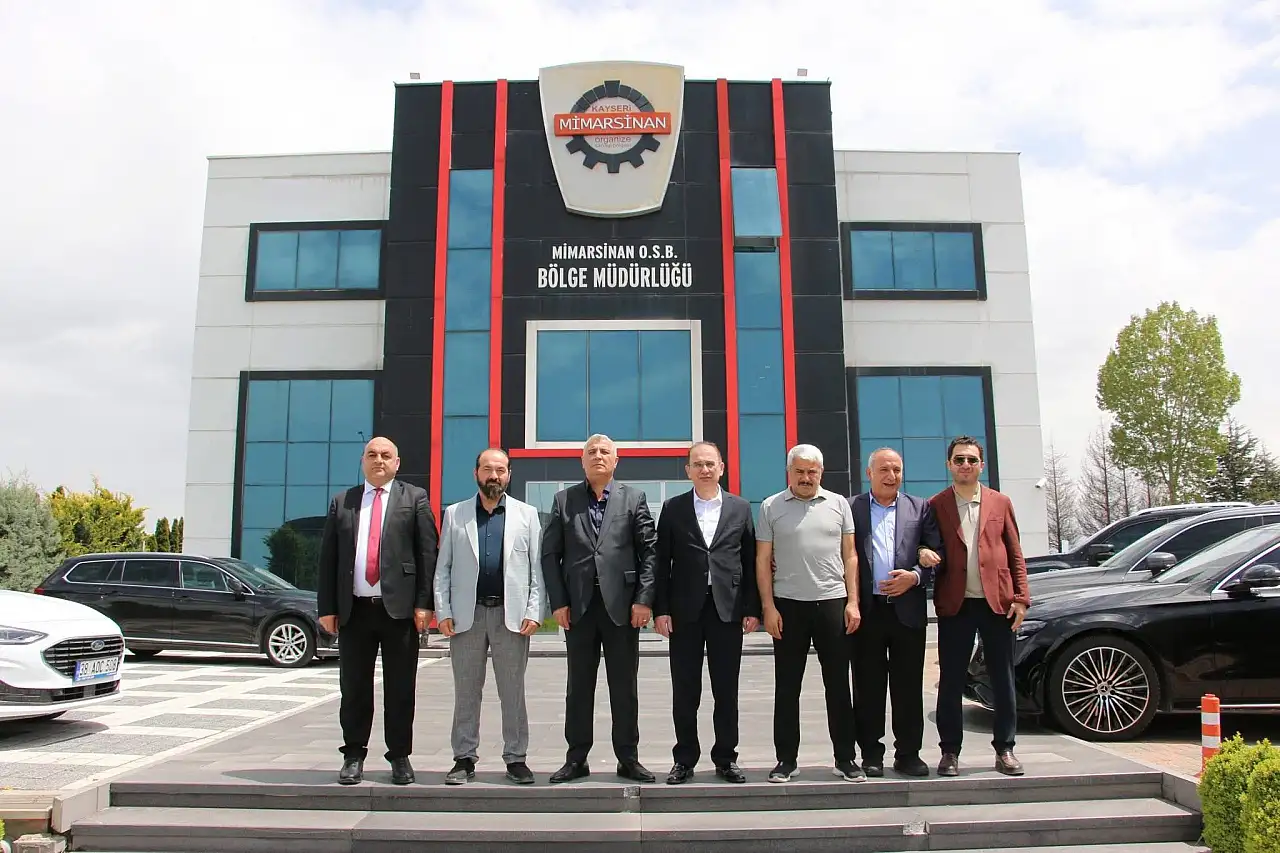 Mimarsinan OSB'de Başkan Arar görevine başladı