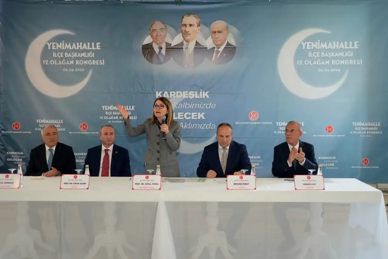 MHP Yenimahalle kongresi tamamlandı