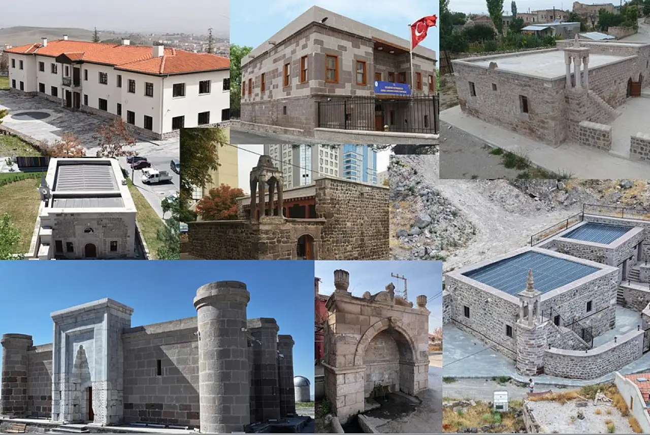 Kocasinan Belediyesi 8 tarihi eseri yeniledi