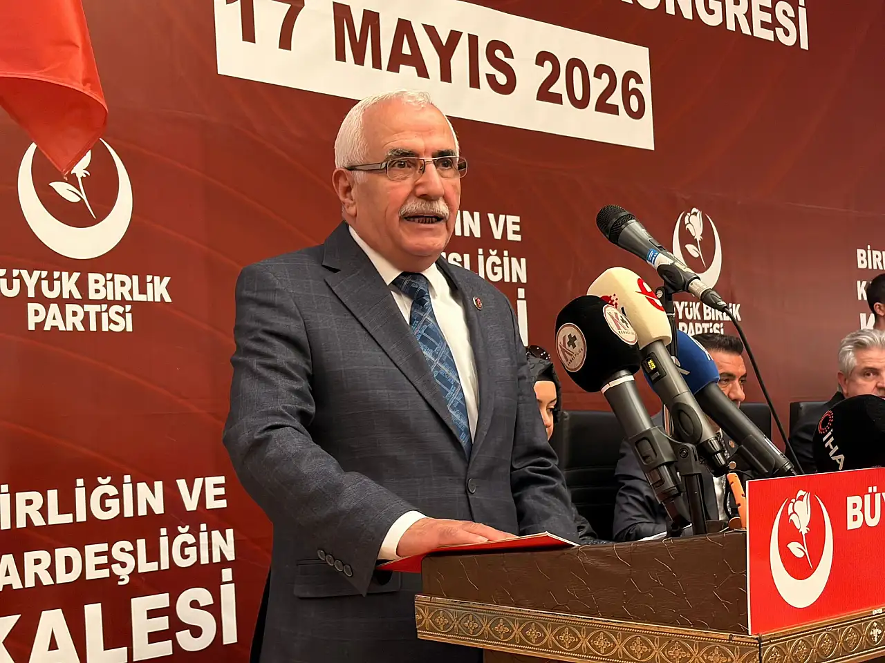 Büyük Birlik Partisi'nde Kayseri Olağan Genel Kurulu gerçekleşti