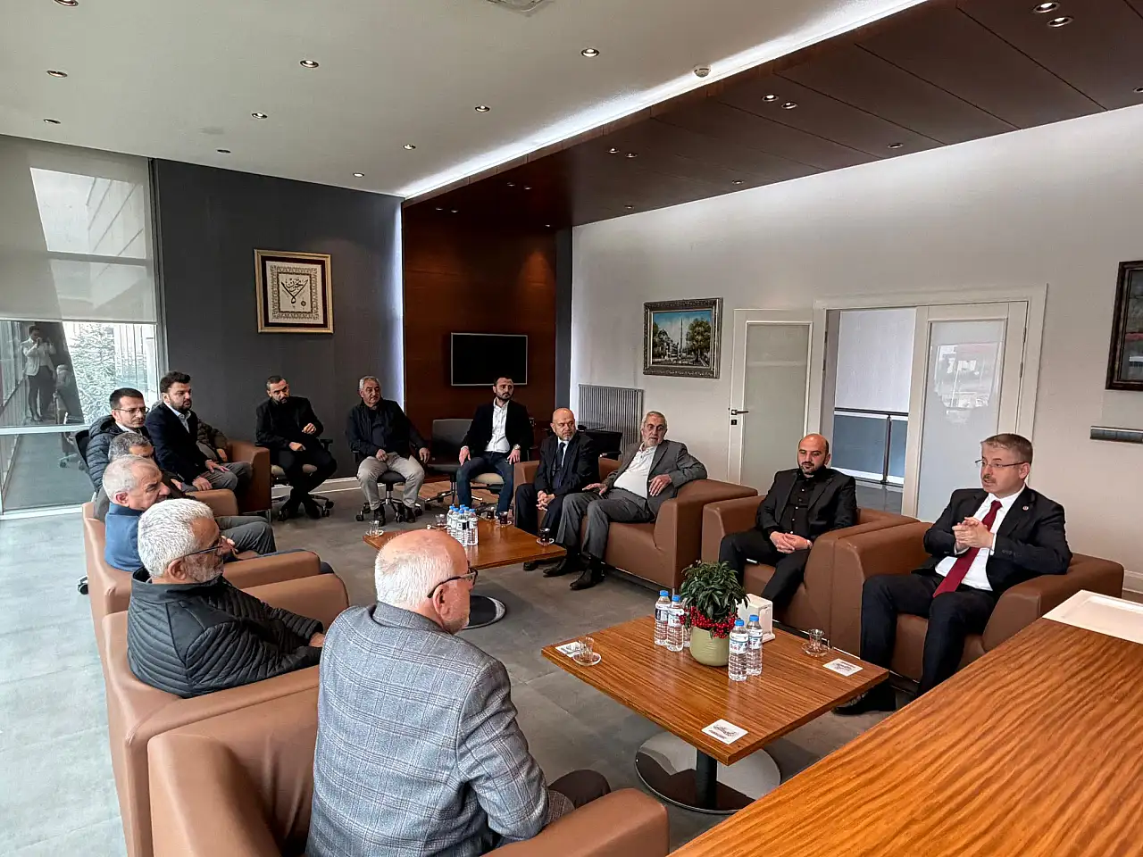 Milletvekili Çopuroğlu sanayicilerle bir araya geldi