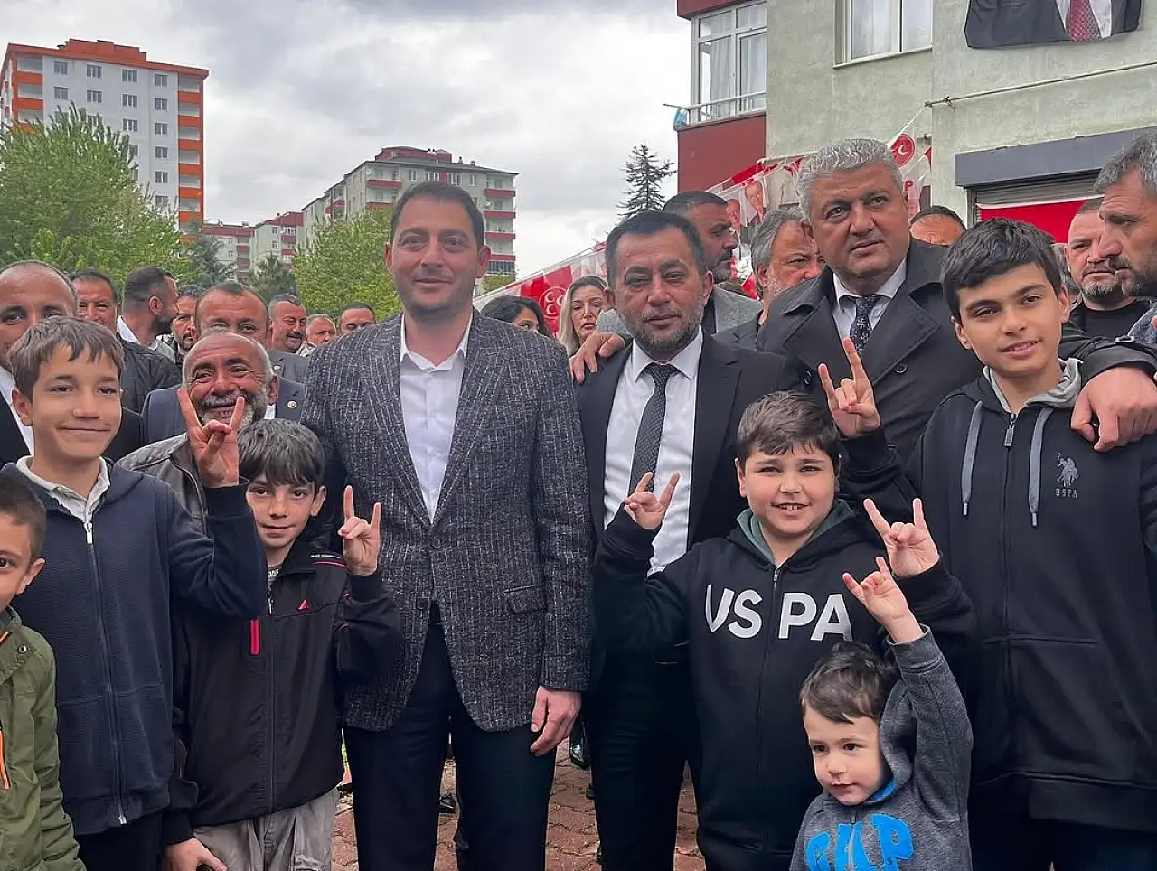 MHP Kocasinan'da 3. Bölge Teşkilatı hizmete açıldı