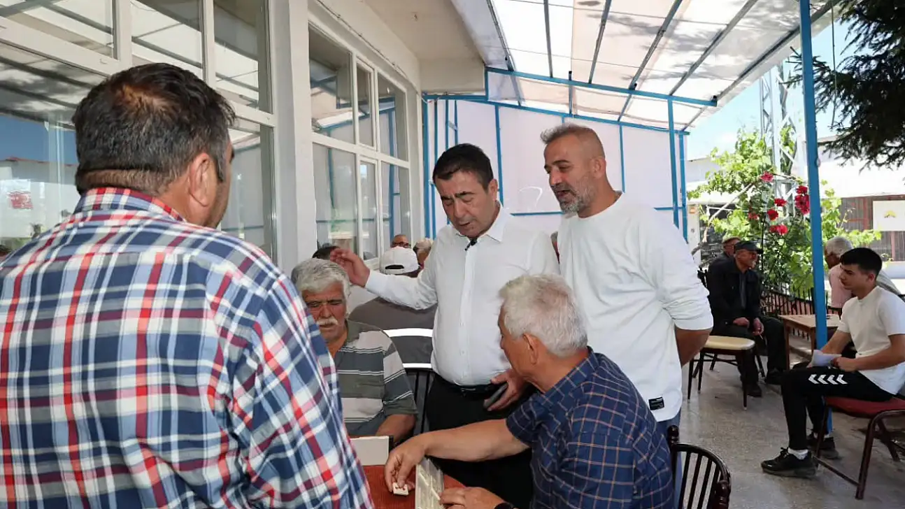 Başkan Metin, Tuzhisar'da vatandaşla buluştu