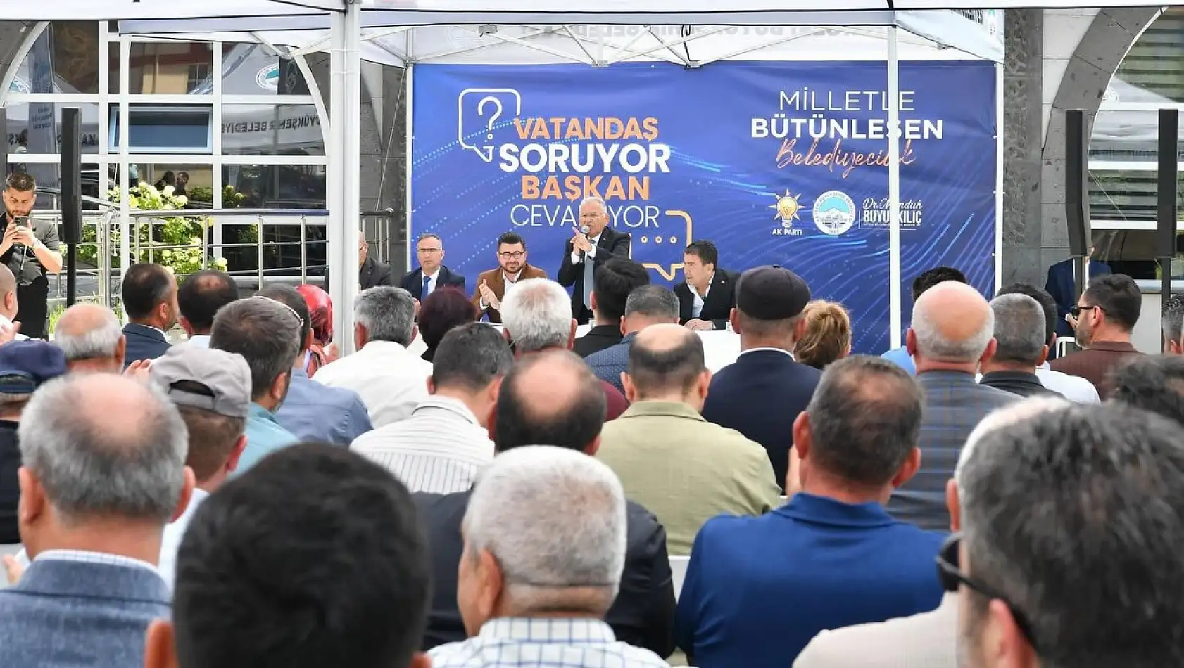 Bünyan'da 'Vatandaş Soruyor, Başkan Cevaplıyor' programı