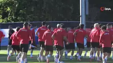 A Milli Futbol Takımı, Kanada'daki ilk antrenmanını yaptı