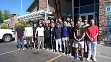 Hacıosmanoğlu, basın mensuplarıyla bir araya geldi