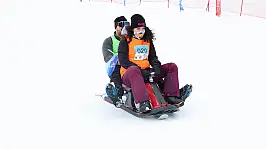 'Artık Çekilmez Oldun' yarışı Erciyes'te renkli görüntülere sahne oldu