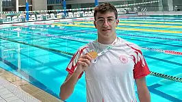 'Herkes İçin Yüzme Projesi'nde Kayserili sporcu Yiğit Ahmet şampiyon oldu
