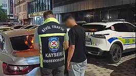 Kayseri'de drift yapan sürücüye 140 bin TL ceza