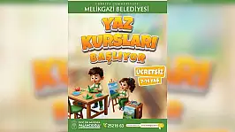 Melikgazi'nin Yaz Kurslarında geri sayım başladı