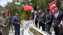 Şehit öğretmen Necmettin Yılmaz, şehadetinin 9. yılında kabri başında anıldı