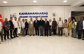 17 ilden gelen gazeteciler, Kahramanmaraş ekonomisini yerinde dinledi