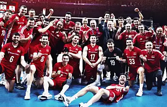A Milli Erkek Voleybol Takımı, tarihinde ilk kez Milletler Ligi'nde çeyrek finalde