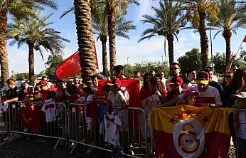 A Milli Futbol Takımı, Arizona'ya geldi