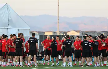 A Milli Futbol Takımı, Arizona'daki ilk antrenmanını taraftara açık yaptı