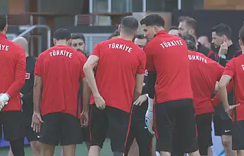 A Milli Futbol Takımı, Paraguay maçı hazırlıklarını tamamladı