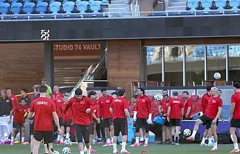 A Milli Futbol Takımı, San Francisco'daki ilk antrenmanını yaptı