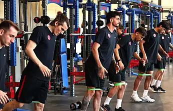 A Milli Takım, rejenerasyon çalışması yaptı