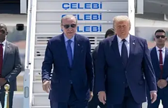 ABD Başkanı Trump Ankara'da: Cumhurbaşkanı Erdoğan karşıladı