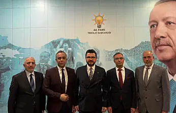 AK Parti'de 3 ilçe başkanlığına yeni atamalar yapıldı