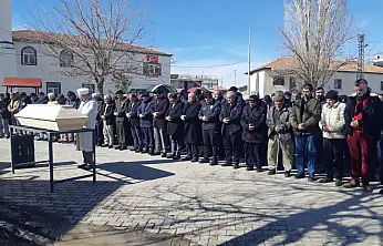 Almanya'da hayatını kaybeden Kıbrıs gazisi Kayseri'de son yolculuğuna uğurlandı