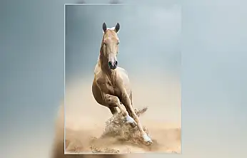 Altın parıltılı efsane: Yok olmanın eşiğinden dönen Ahal Teke atı