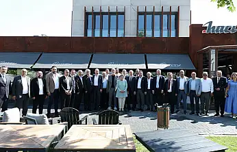 Ayşe Böhürler ev sahipliğinde Kayseri iş dünyası Halkbank yönetimiyle buluştu