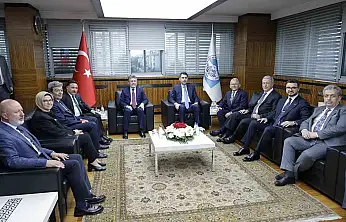Kurum ve Yumaklı, Kayseri'nin vizyon projelerini inceledi