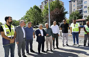 Başkan Büyükkılıç, DSİ-Yeni Sanayi Katlı Kavşağı Projesi'nde incelemelerde bulundu