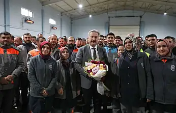 Başkan Palancıoğlu toplu iş sözleşmesini işçilerle kutladı